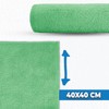 limpando 10 x Microfibre Cloths - 40 x 40 cm