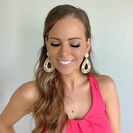 Boho Raffia Earrings Statement Teardrop Earrings Drop Dangle Bohemian Earrings(Nature)