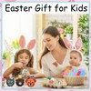 VERSAINSECT lled Easter Eggs with Toys Inside, Jumbo Easter Eggs