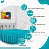 GC GAVENO CAVAILIA Percale Extra Deep Fitted Valance, Non Iron