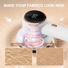 Fabric Shaver Lint Remover for Clothes with 2 Speeds, Digital