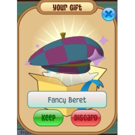 Animal Jam Classic AJC Promo Fancy Beret (READ DESCRIPTION)