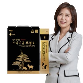 Kim So-Hyeong Wonbang (현대홈쇼핑)김소형원방 프리미엄 흑염소 진액스틱 1박스(90포) (Hyundai Home Shopping) Kim So-hyung Premium Black Goat Extract Stick 1 Box (90 Packs)