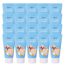 (20 pieces) Epoo Refresh Argan Travel Shampoo 50ml Minis. Portable. Toiletries. Amenities - Basic Product / (20개)에뿌 리프레시 아르간 여행용 샴푸 50ml 미니스.휴대용.세면도구.어메니티 - 기본상품