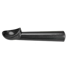 Ice Cream Scoop Aluminum Ice Cream Scoop Antifreeze-Metal Easy-Grip Simple One-Piece Design (Black)