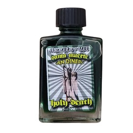 Generic Aceite De Santa Muerte Ven Dinero - Holy Death Money Come Spell Oil - 1 fl. oz., Green