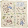Marushin 5605005400 Hand Towel, Peter's Rabbit, 9.8 x 9.8 inches