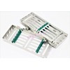 Detachable Sterilization Cassette with Buttons Green German Autoclavable 5 Slot