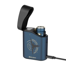 OLIGHT Baton4 Premium Edition EDC Flashlights 1300 Lumens with Type-C Charging Box, Powered by Rechargeable Battery, Small Bright Light (Guidance)