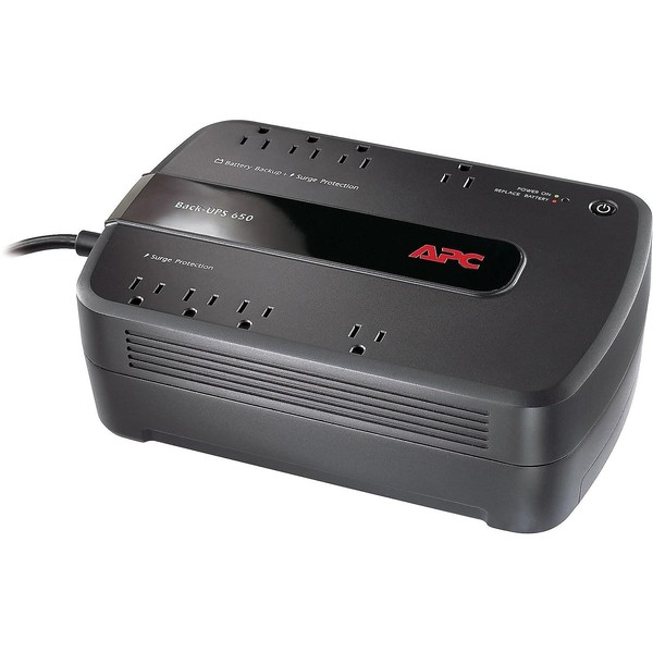 Apc Be650g1 Back-Ups 650Va, 120V, 8 Nema Outlets (4 Surge)