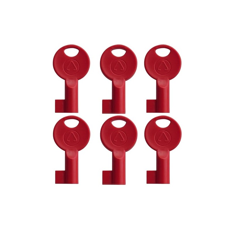 Red Fire Alarm Keys – Universal Metal Reset & Replacement