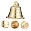 Ipetboom 1Pc Golden Brass Jingle Bell Christmas Party Decoration Craft