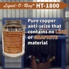 Liquid-O-Ring HT-1800 Pure Copper Anti-Seize Lubricant – High Temp 1800°F,
