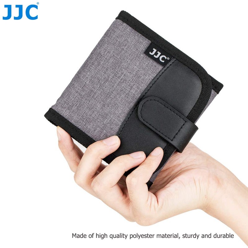 JJC Camera Filter Case Foldable Storage Wallet Pouch for UV