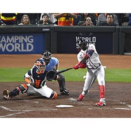 SPORTSPHOTOSUSA Jorge Soler 3 Run Home Run Atlanta Braves World Series Champions 8X10 Photo