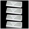 4PK 18 inch Baseboard Register Vent for 18"Duct,Baseboard Vent Cover