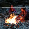 onlyfire Spit Rotisserie for Outdoor Campfire Grilling, Over Fire Camp