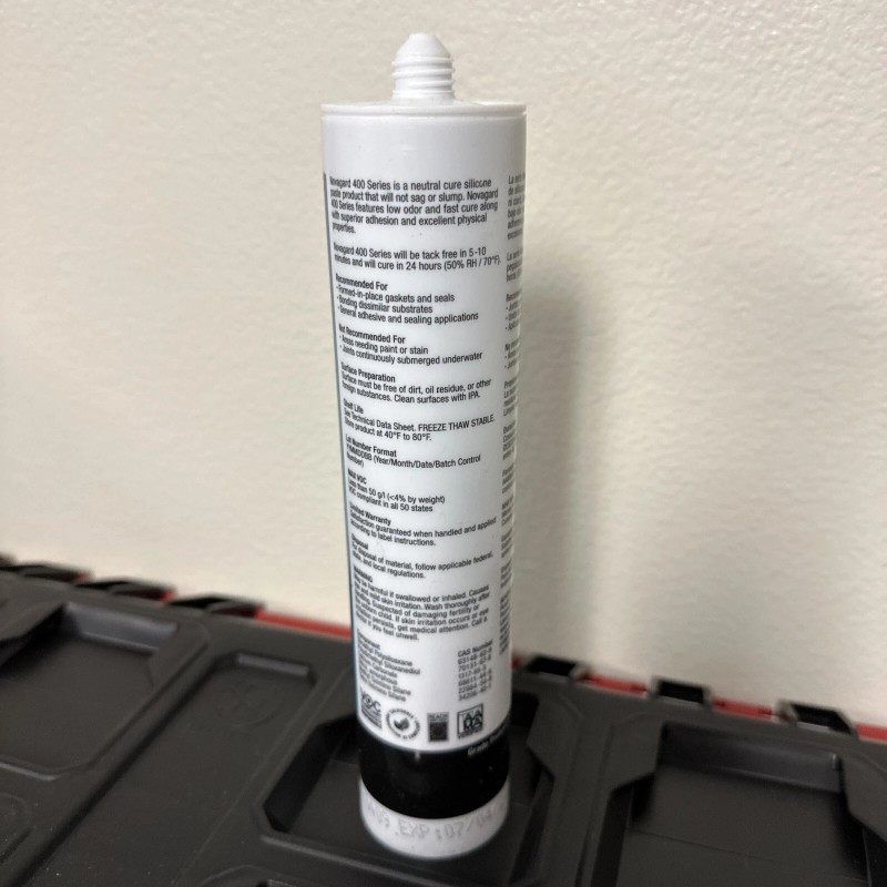 Novagars Silicone NOVAGARD 400 SERIES RTV INDUSTRIAL10.3 FL OZ(304ML)For 3