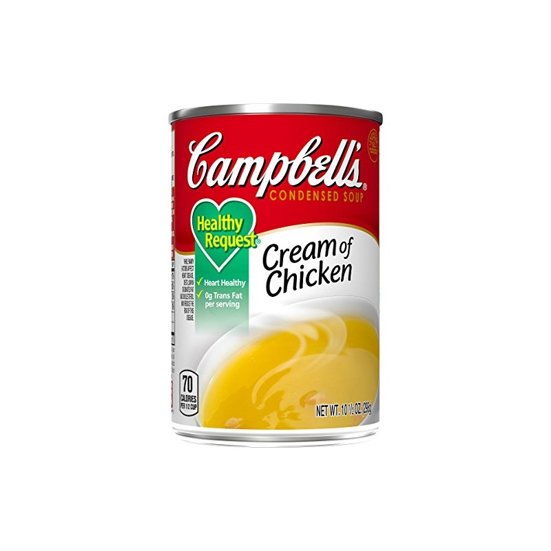 Campbell's Healthy Request Cream of Chicken Condensed Soup 10.5 oz.