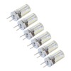 6Pcs GY6.35 LED Bulbs 5W AC 12V Warm White 2700