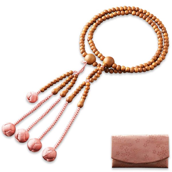 Fighters 仏壇 is, Wrinkle Mala 日蓮宗 The 0 Positive Plum (for Women) Officially Licensed AAA [Mala Bag Set] SW – 052 Kyoto 念珠