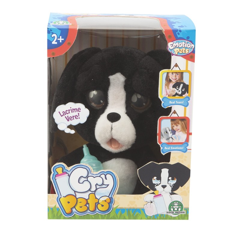 Giochi Preziosi Cry Pets Plush Toy with Functions, Black