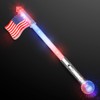 FlashingBlinkyLights American Flag LED Light Up Jumbo Wand