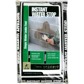Akona Instant Water Stop - Stop Leaks in Concrete & Masonry, Plug Holes, & Stop Seepages, Great for Pools, Fountains, Cracks, & More, Dry in 3-5 Minutes, Bonds to Wet Surfaces (25 Pound, 1)