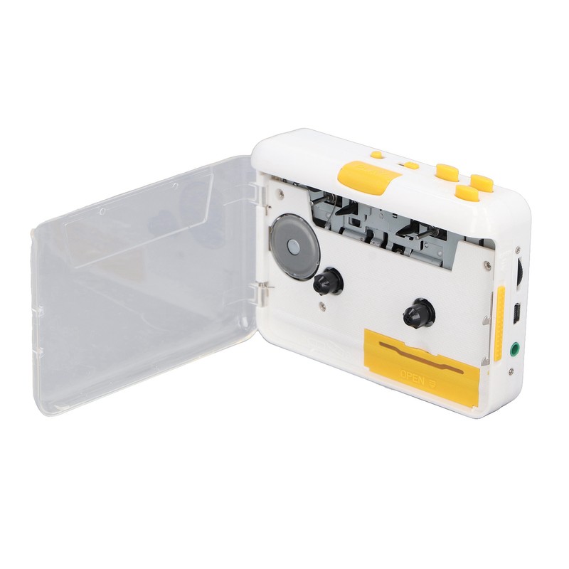 Cassette to MP3 Converter Battery USB Powered Portable Cassette Player