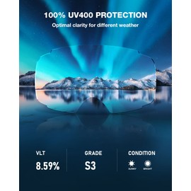 ZIONOR X4 Ski Goggles Magnetic Lens - Snowboard Goggles for Men Women Adult - Snow Goggles Anti-fog UV Protection