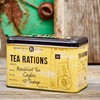 New English Teas Tea Rations Tea Tin with 40 English