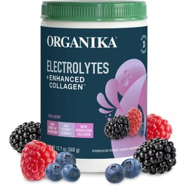 Organika Electrolitos con Colágeno Hidrolizado Frutos Silvestres 360 g