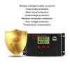 LCD PWM Solar Charge Controller 12V 24V Automatic Recognition Solar