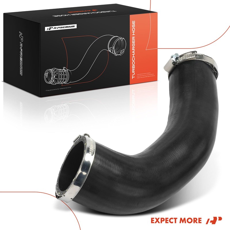 A-Premium Turbocharger Intercooler Hose Compatible with Volvo XC60 2015-2017, S60