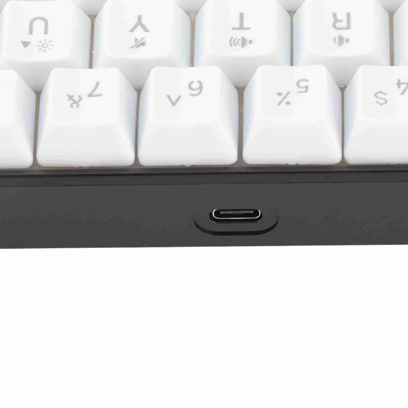 Gaming Keyboard USB 61 Keys RGB Backlit Ergonomic Contrast Color