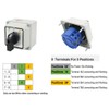 Baomain Universal Rotary Changeover Switch SZW26-20/D202.2D-W with Wider Master Switch