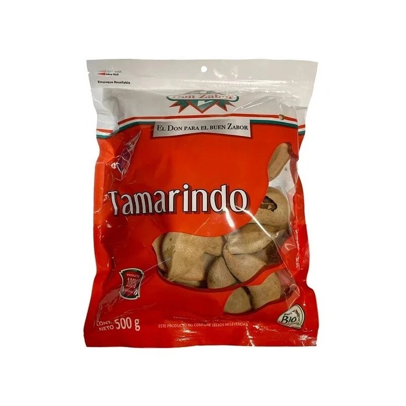 Don Zabor TAMARINDO ENTERO 500g - Sweet Tamarind Whole (Premium