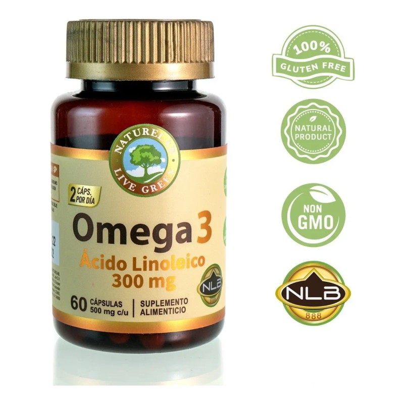 Omega Triple- Omega 3, 6 Y 9- 60 Cápsulas -