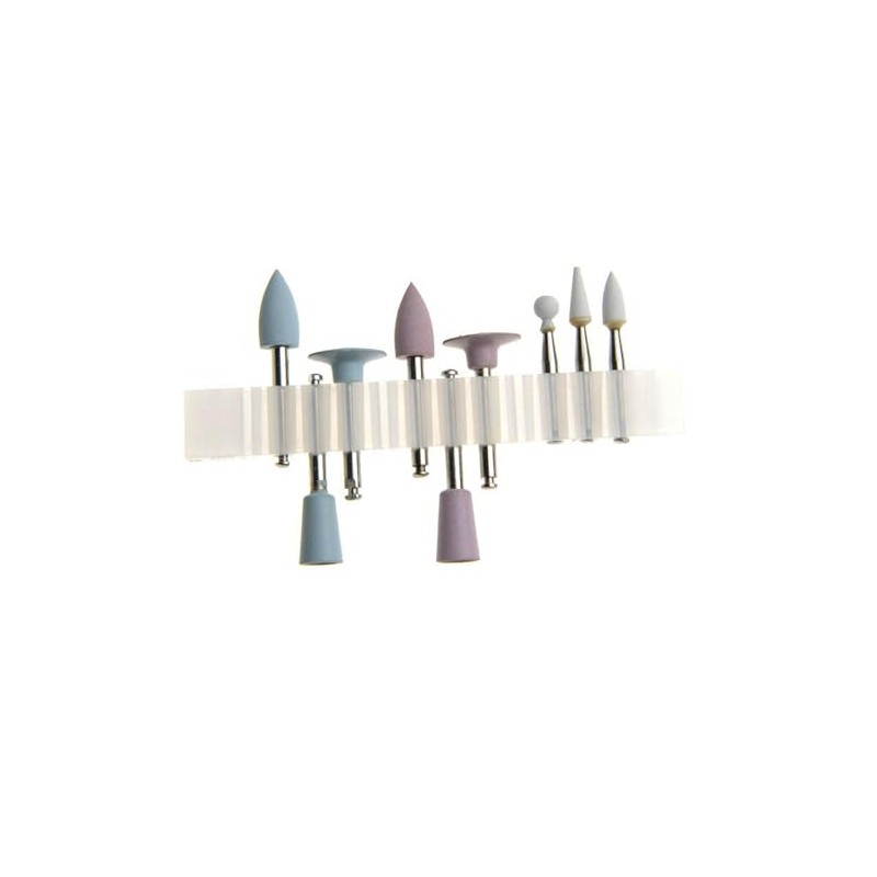 Kit de 9 pulidores de resina dental para devastar excesos