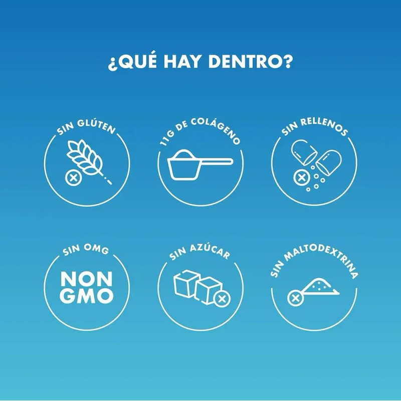 Colágeno Hidrolizado en Polvo Multiblue Goli con Biotina y Vitamina