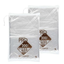 Nippon Sanipak Hanging Plastic Bags, Standard Pro, Translucent, 400 Sheets (200 Sheets x 2 Sets) NO.11
