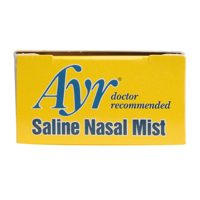 Ayr Saline Nasal Mist, 1.69-ounce Spray Bottles (Pack of 3)