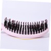 Ipetboom Plastic Scalp Massage Comb for Women Non-Static Hairbrush Curved