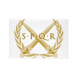 CafePress SPQR Roman Republic Rectangle Magnet, 3"x2" Refrigerator Magnet