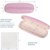 Joyberg Glasses Case, 2 Pack Eyeglass Case with Cleaning Cloth,