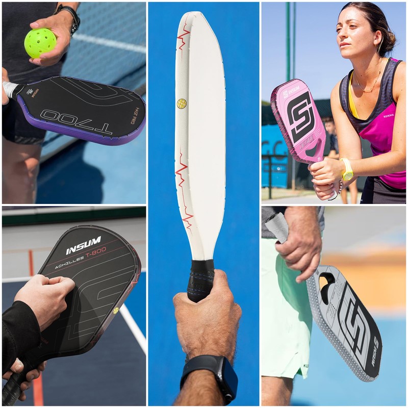 insum Pickleball Paddle Edge Guard Tapes Protection Tapes, Pre-Cut V,