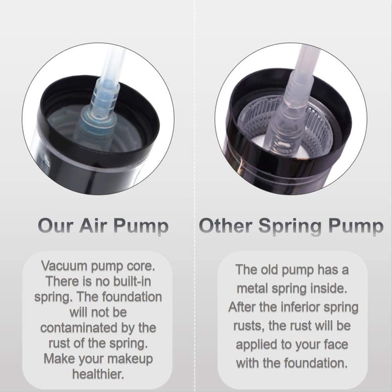 2PCS Replacement Press Cover Air Pump for Maybelline Fit Me