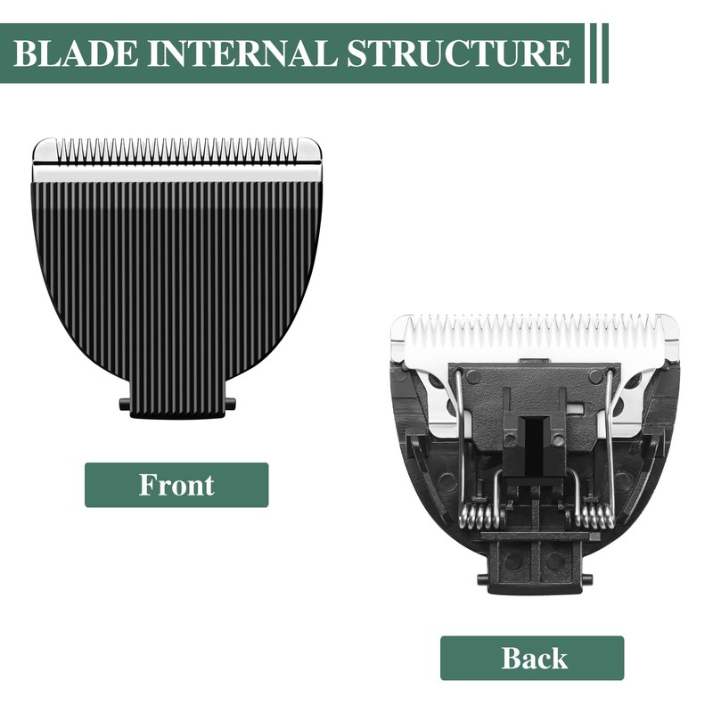 2 Pack Replacement Blades for Meridian Trimmer, Hygienic Ceramic Replacement
