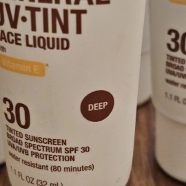 Neutrogena 6X Neutrogena Purescreen Mineral UV Tint Face Liquid 30 Tint DEEP (SHELF3)