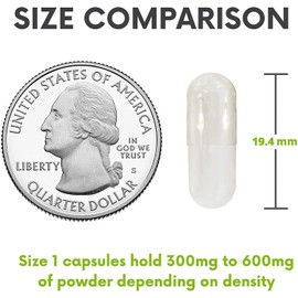 XPRS Nutra Size 1 Empty Capsules - Multi Color Colored Empty Gelatin Capsules - Capsules Express Empty Pill Capsules - DIY Supplement Capsule Filling - Fillable Color Gel Caps Pills (500 Count)